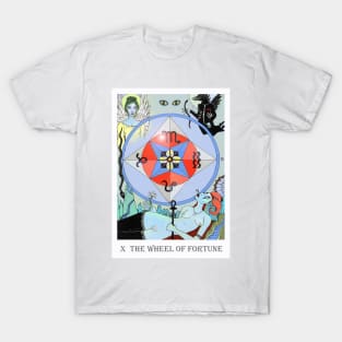 Tarot The wheel of fortune T-Shirt